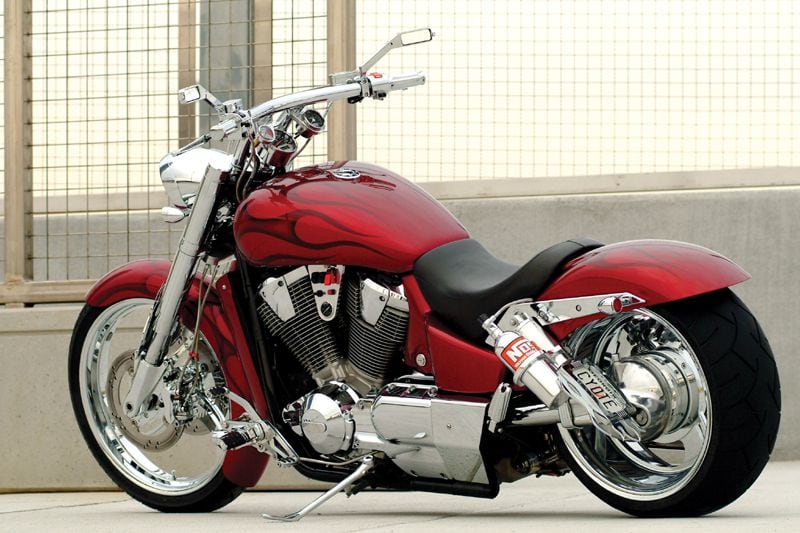 Honda chopper clearance vtx 1800