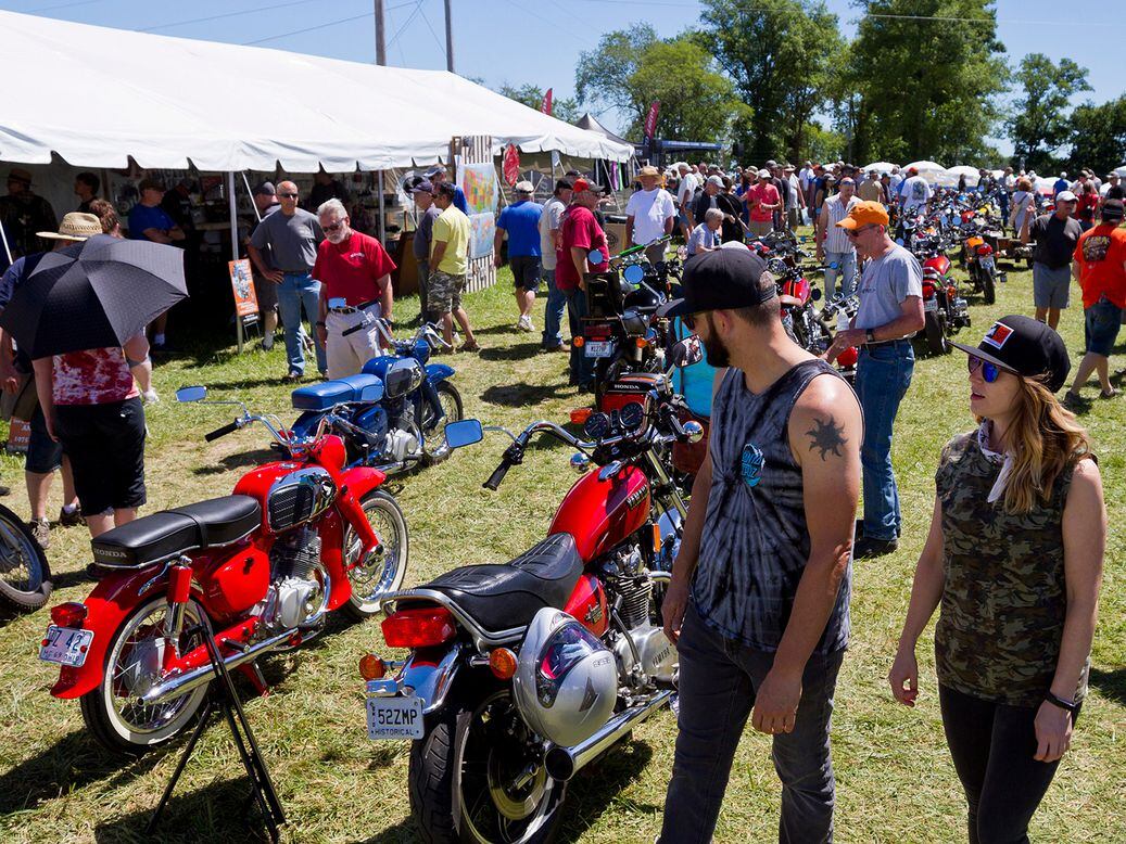 Ama vintage deals motorcycle days