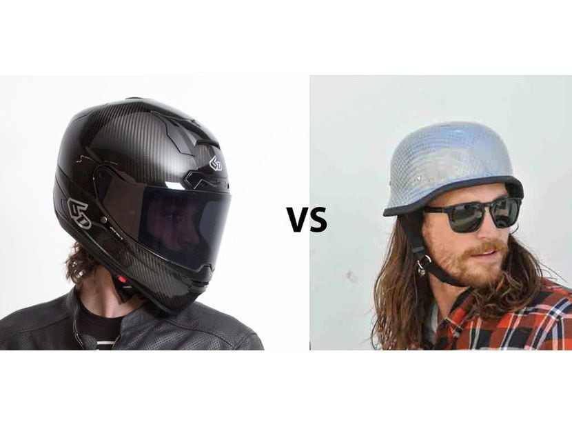 Full Face VS. Open Face Helmets | Motorcycle Cruiser