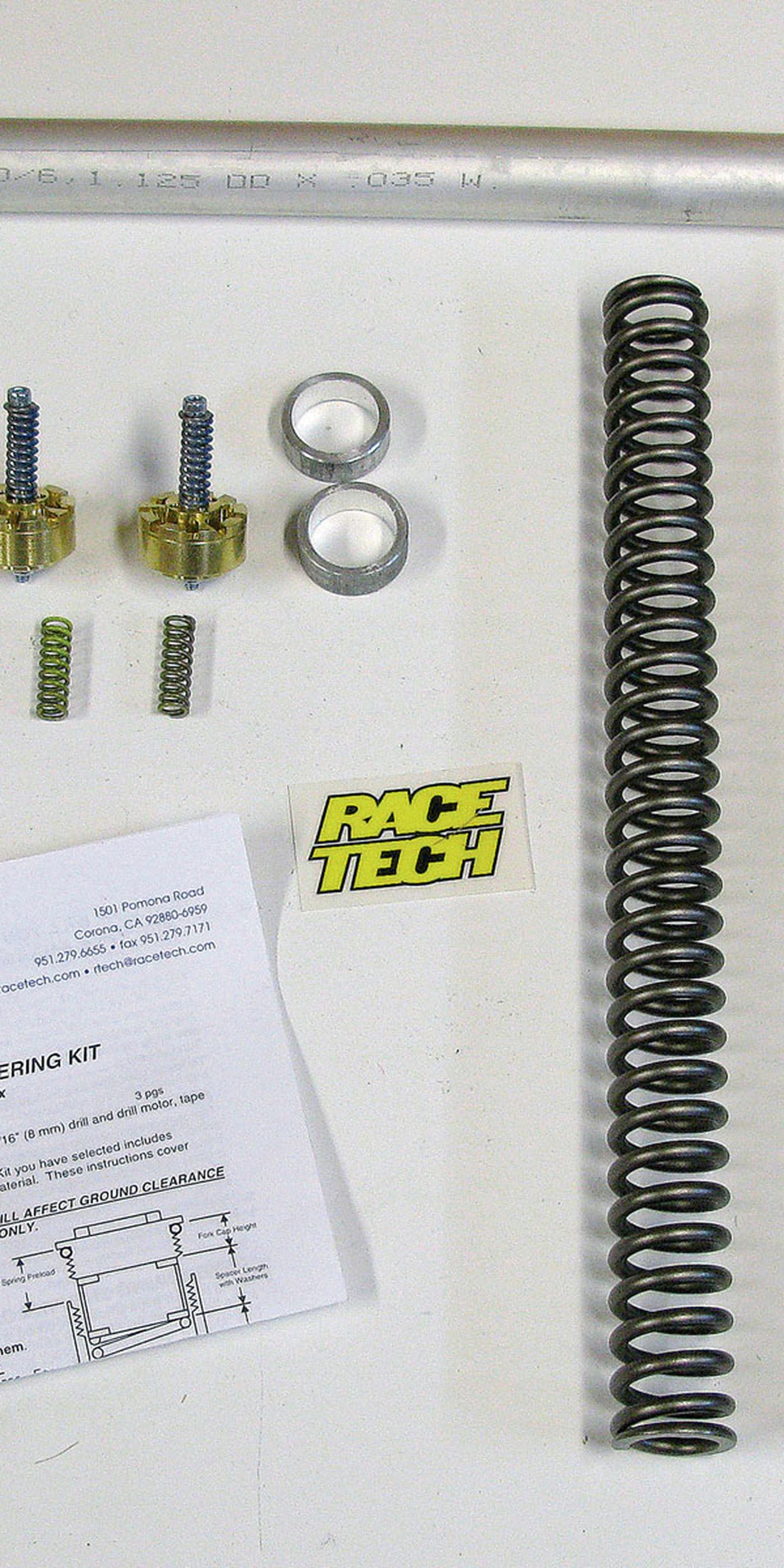 How To: Race Tech Gold Valve Cartridge Emulator and Spring Kit