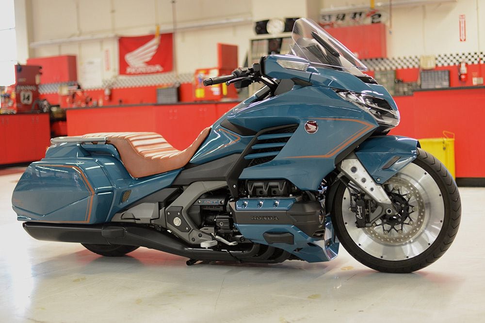 Custom Honda Gold Wing Unveiled At Daytona Motorcycle Cruiser