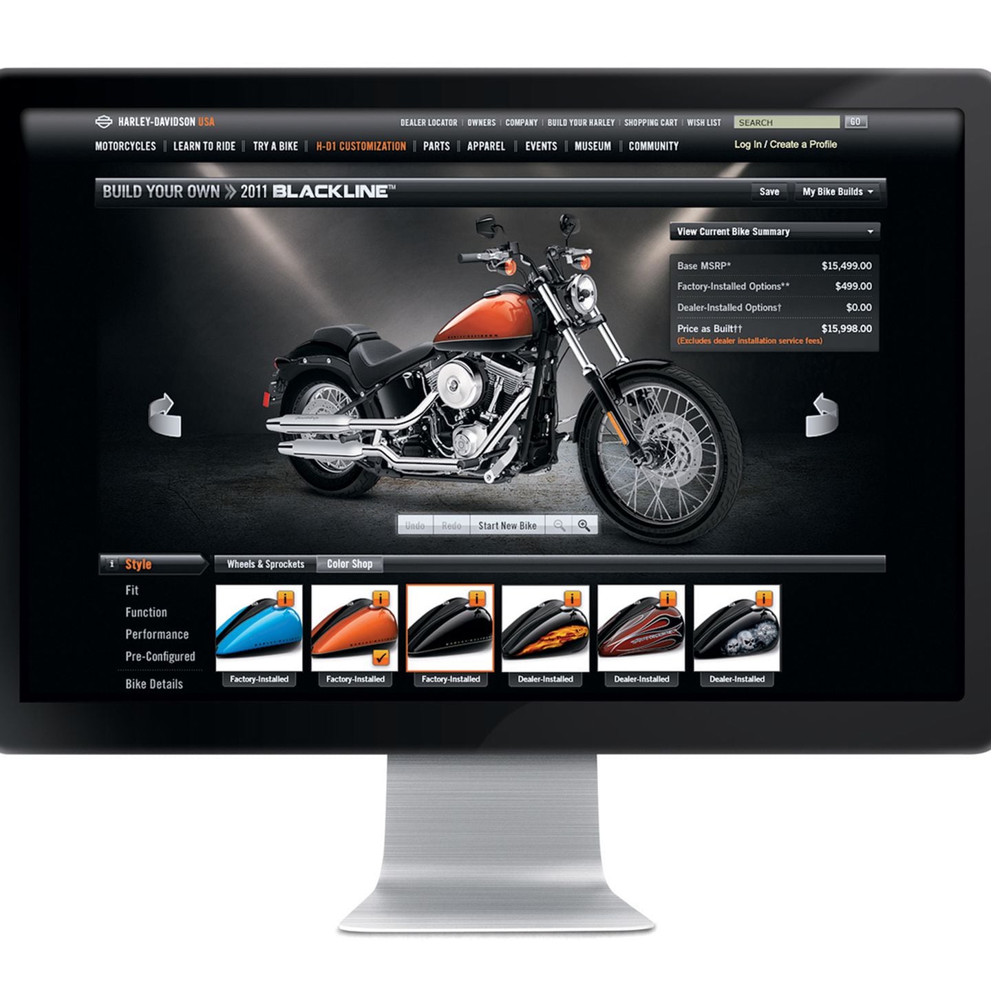 Build fashion your own harley davidson