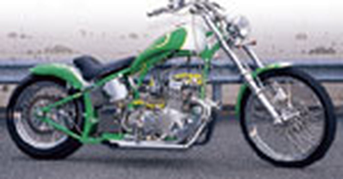 Born Again 1970 Honda 750 Four Chopper Motorcycle Cruiser