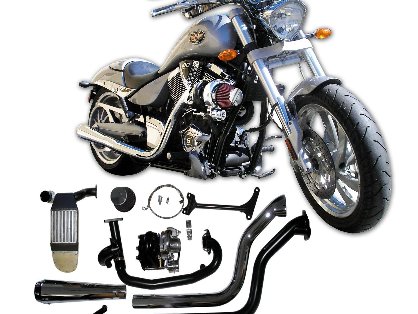 Bolt-On Turbo Kit for Hottest Victory Machines | Motorcycle Cruiser