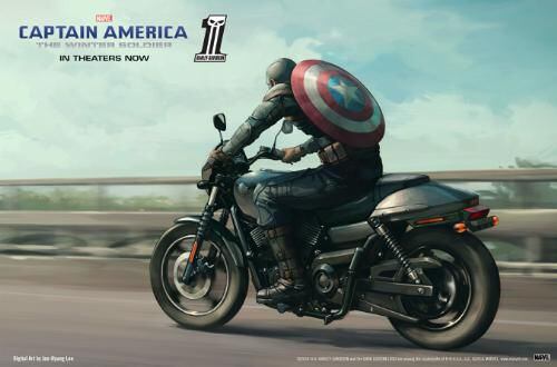 Harley Davidson Teams Again With Marvel On Street 750 Casting