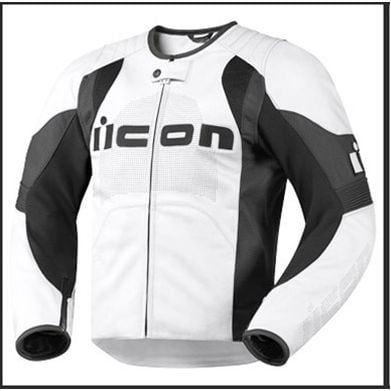 Icon leather hot sale motorcycle jacket