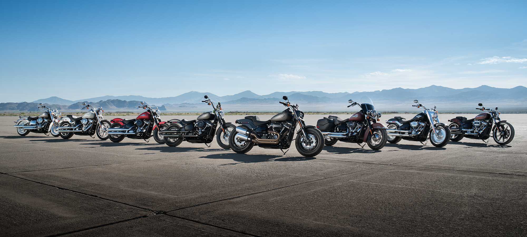 Harley Davidson Softail Models Motorcycle Cruiser