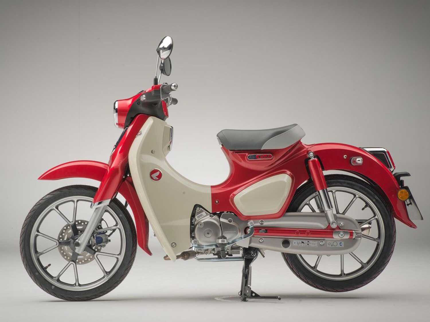 The new generation Super Cub doesn’t look all that different from the original. And the Cub nameplate is the best-selling vehicle of <em>all</em> time!