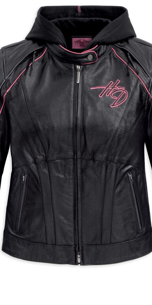 Pink Limited Edition Harley Davidson outlet leather jacket