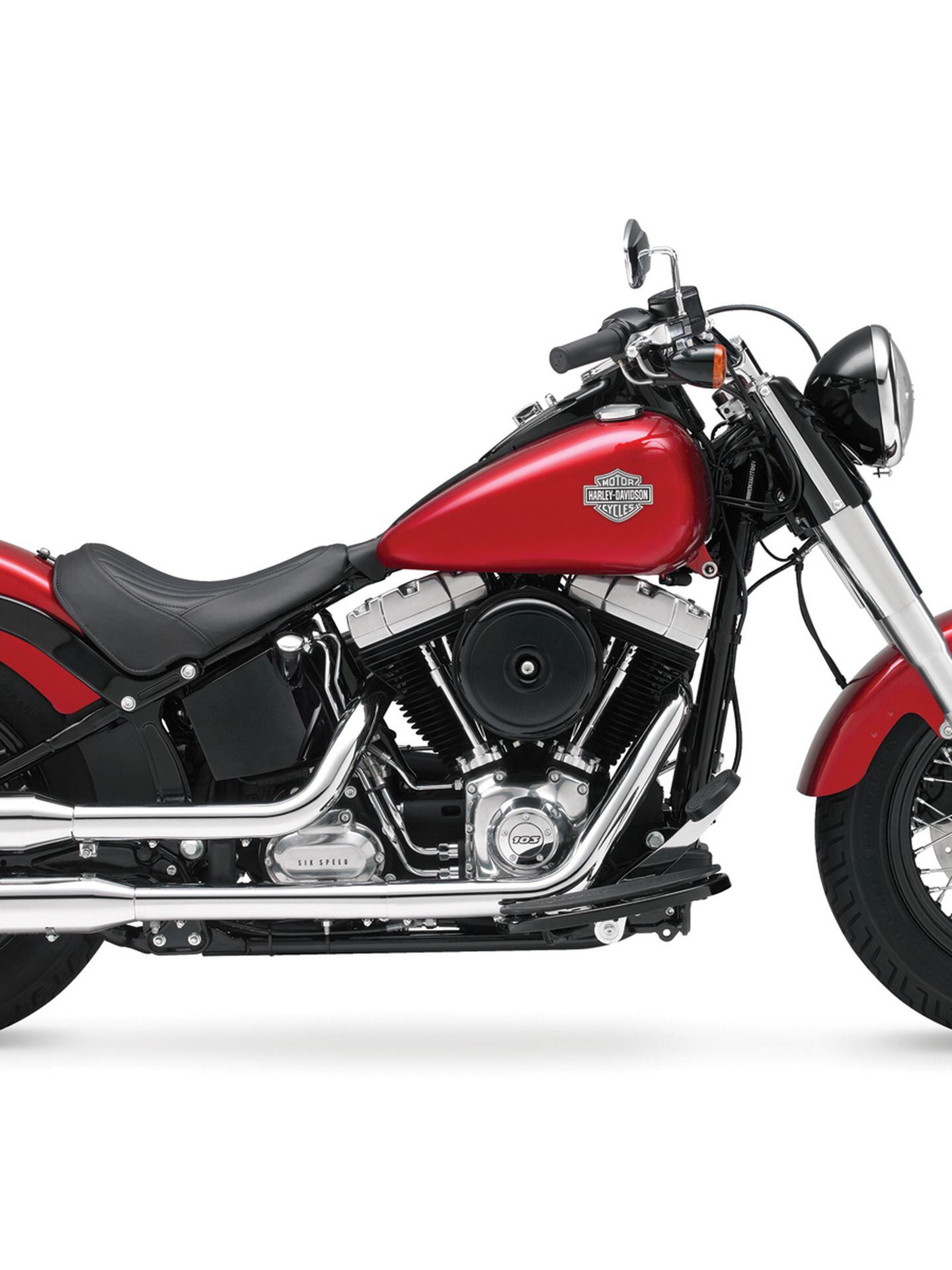 New Harley Davidson Softail Slim Is A Clean Old School Custom