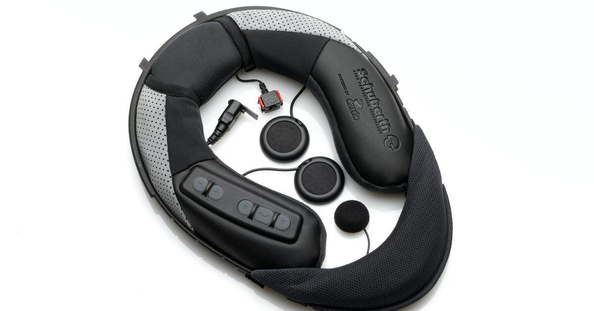 The Schuberth Rider Communication System Motorcycle Cruiser