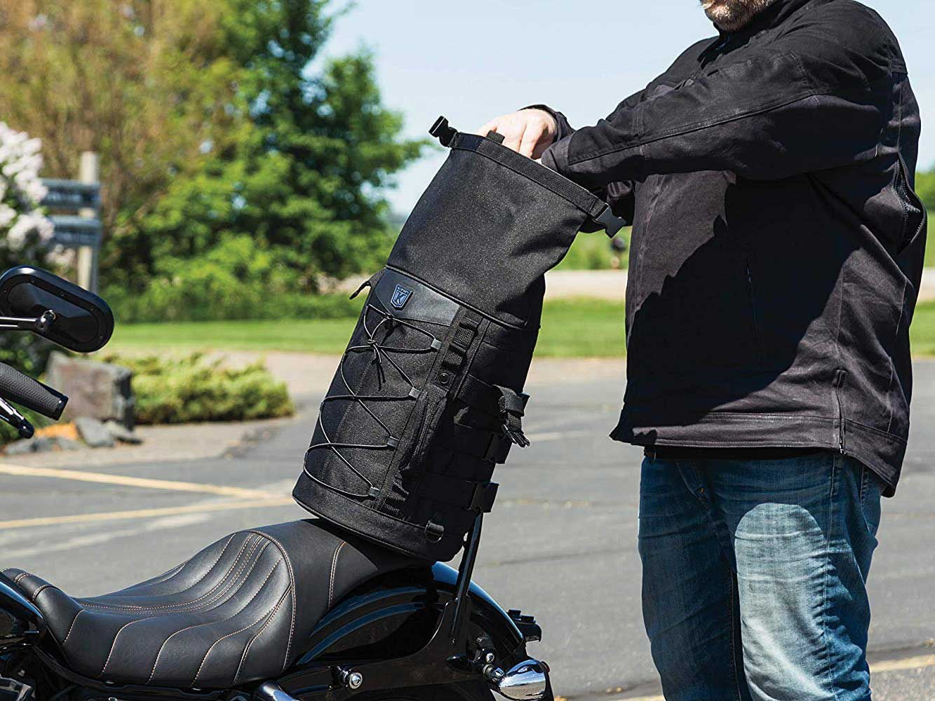 Top Sissy Bar And Travel Bags For Motorcyclists Motorcycle Cruiser