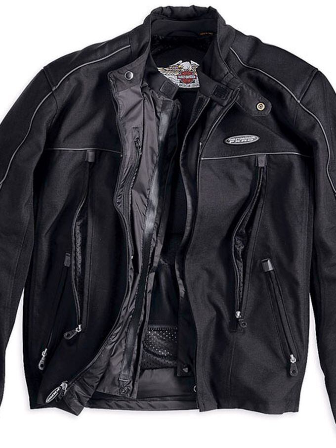 Mens Harley Davidson FXRG leather jacket large tall, waterproof, new  condition