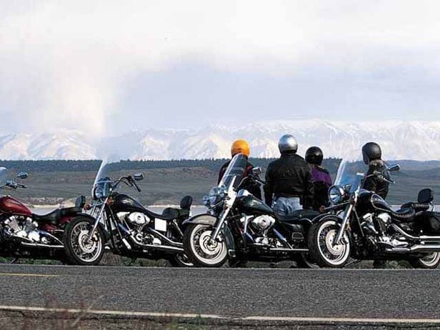Traditional Travelers: Harley Davidson Dyna Convertible and Road