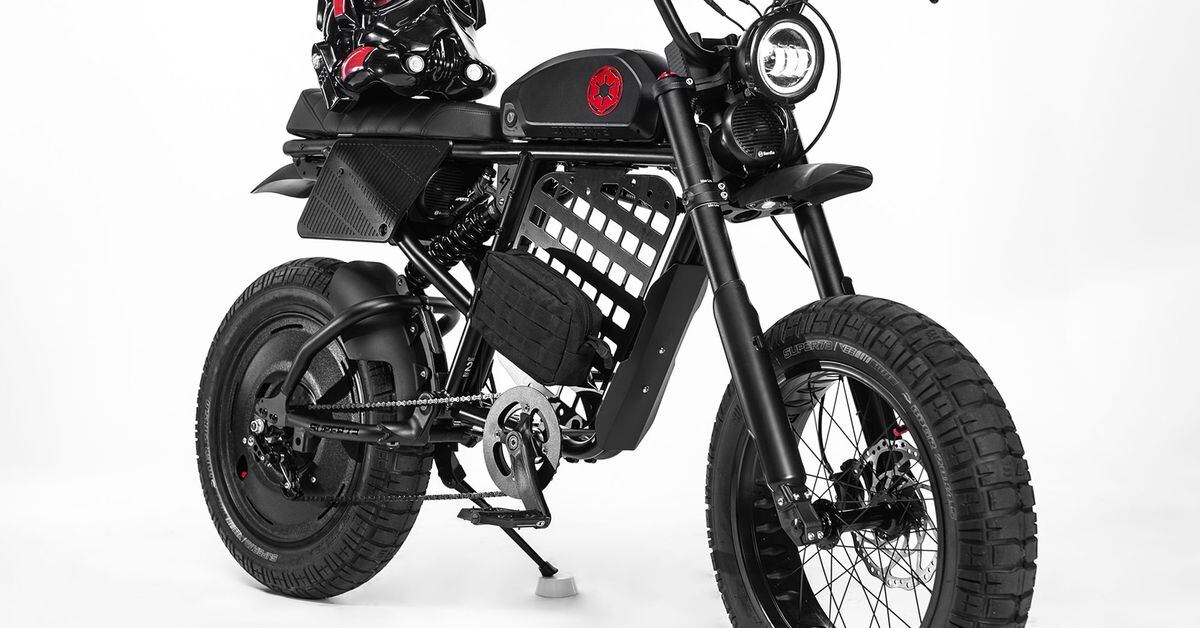 Super73-RX Electric Custom Goes to the Dark Side | Motorcycle Cruiser