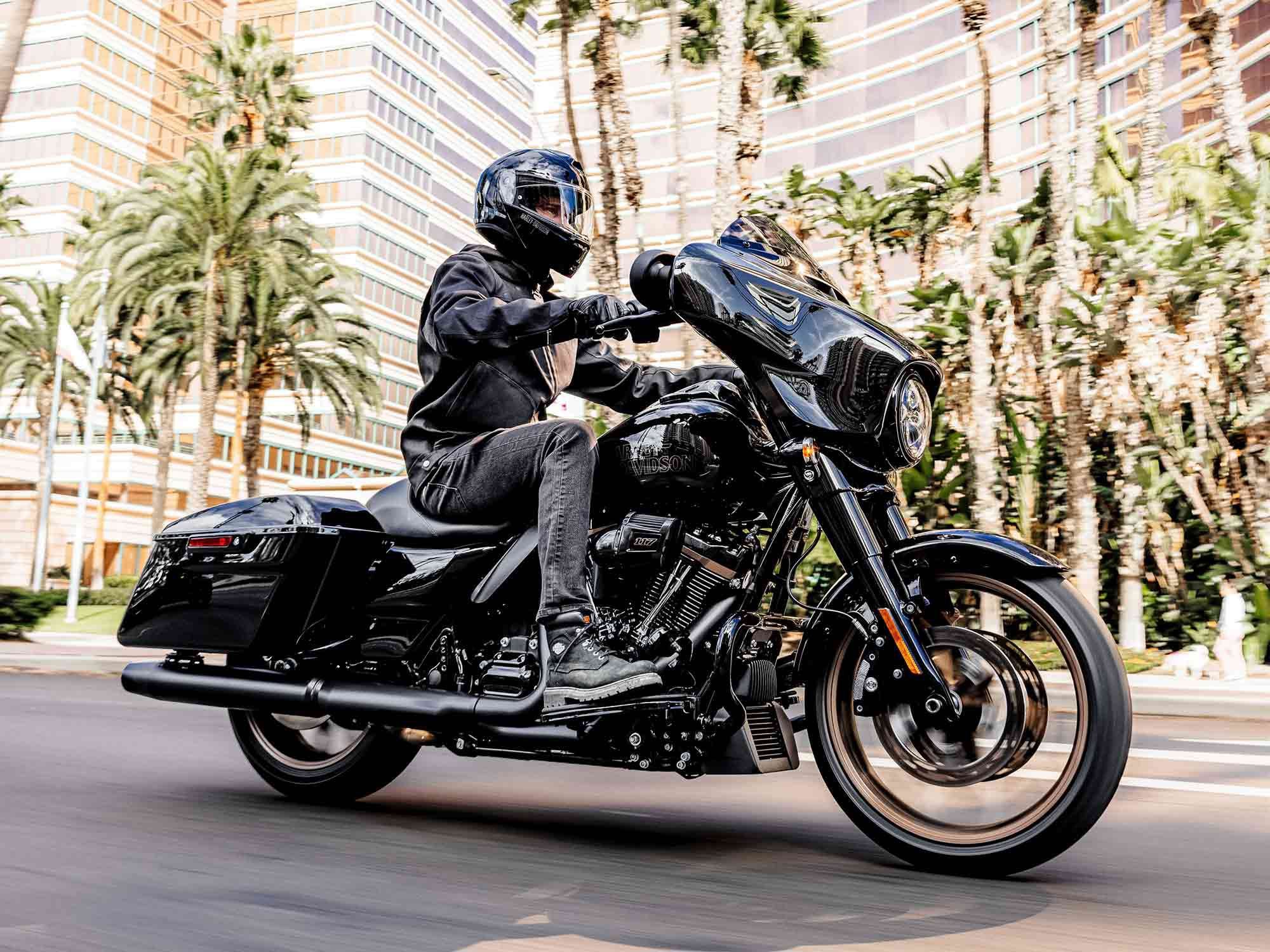 First 2022 Harley-Davidson Street Glide and Road Glide ST